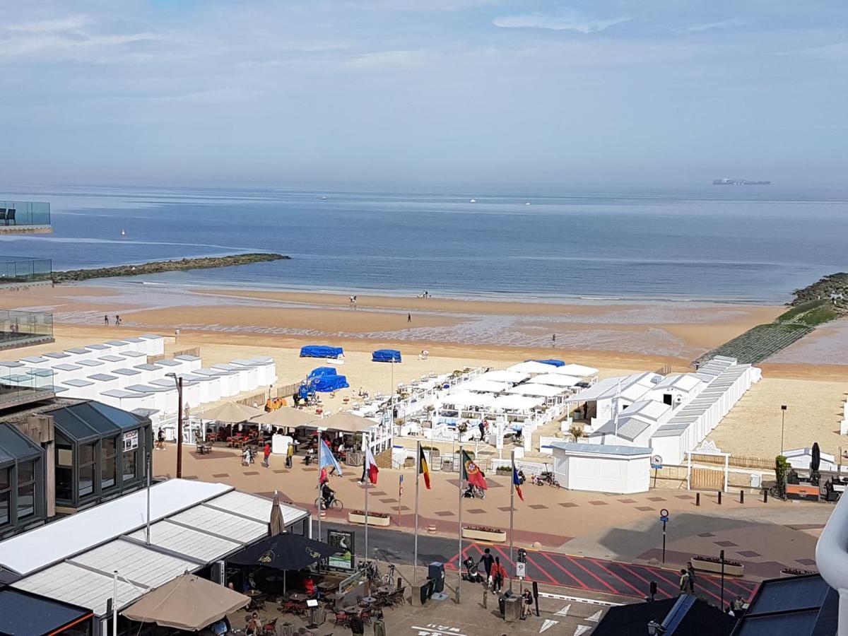 Appartement Met Zeezicht Op Het Van Bunnenplein Knokke-Heist Exteriér fotografie